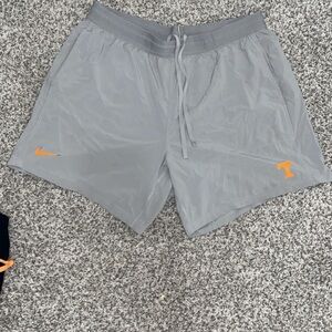 Tennessee Nike Athletic Shorts in Gray with Orange Details